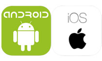 Logos android, ios